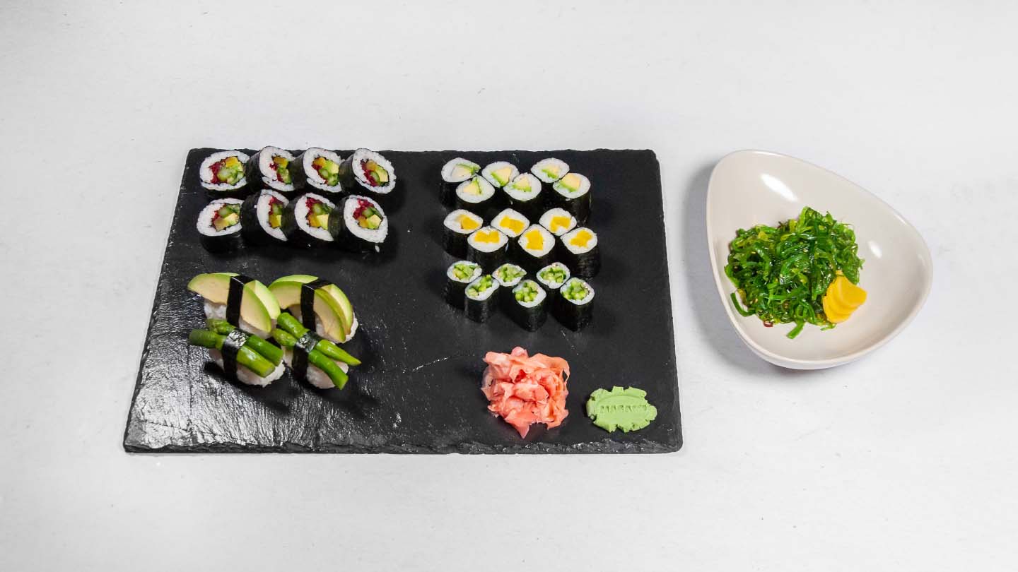 Sushi set 18 Vegan